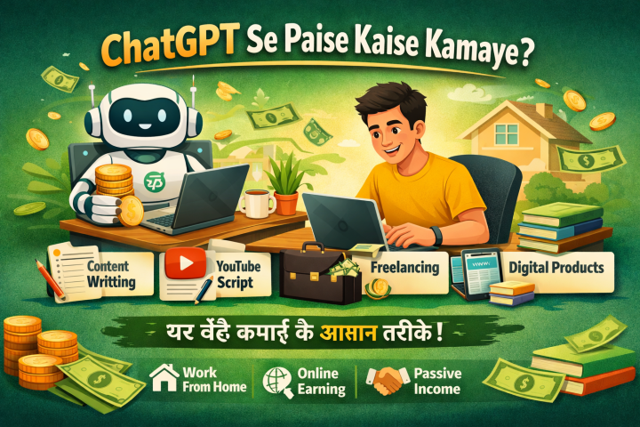 ChatGPT se paise kaise kamaye – 2026 में पूरी जानकारी और Step-by-Step Process