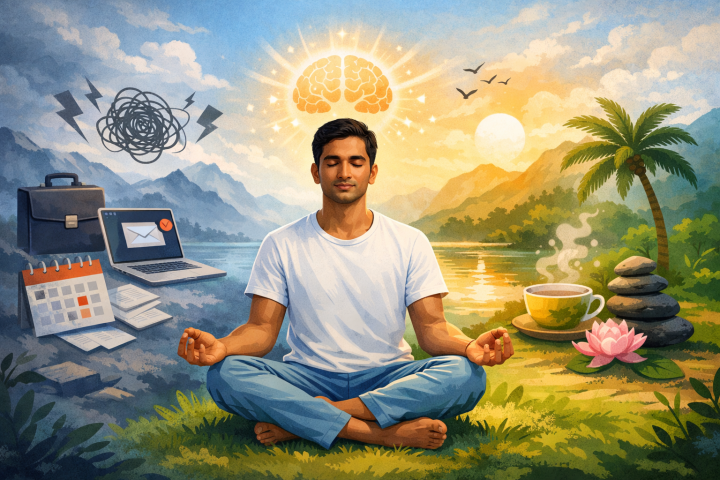 Stress Kam Kaise Kare? मानसिक तनाव से राहत पाने के आसान और असरदार तरीके